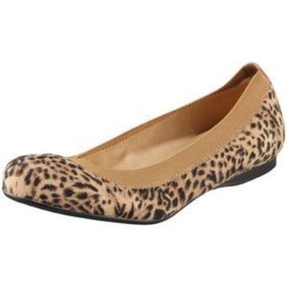 Stuart Weitzman Shoes - Stuart Weitzman Lastikon Leopard Ballet Flats 9.5